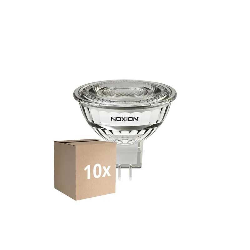 Geprüft Mehrfachpackung 10x Noxion PerfectColor LED-Spot GU5.3 MR16 4.5W 345lm 60D - 927 Extra Warmweiß | Höchste Farbwiedergabe - Dimmbar - Ersatz Für 35W