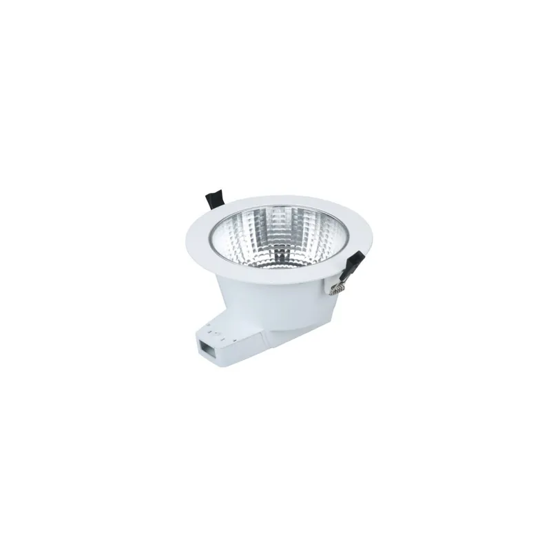 Markenware Dotlux LED-Downlight Kreis Weiß 18W 1980lm 90D - 830-857 CCT | 172mm - Ausschnitt 150mm - UGR <19