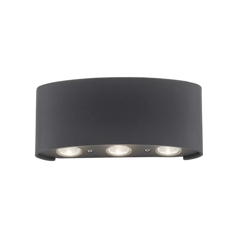 Paul Neuhaus 9488-13 Carlo LED Wandleuchte außen anthrazit IP54 Preisreduziert