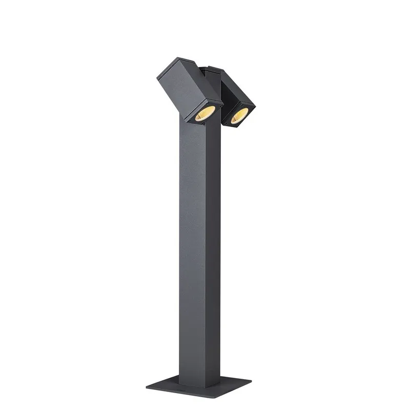 Schnäppchen SLV Leuchte 1002871 THEO PATHLIGHT double QPAR51 Outdoor Stehleuchte anthrazit