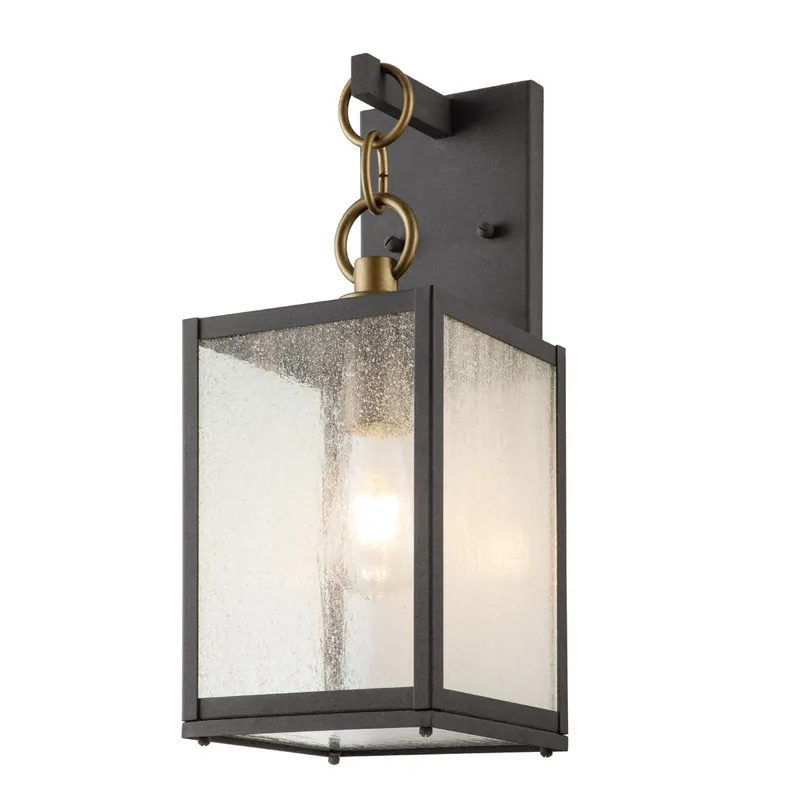 Finale Aktion Elstead Lighting Lahden Wandleuchte Medium 1-Light Zink IP44 E27