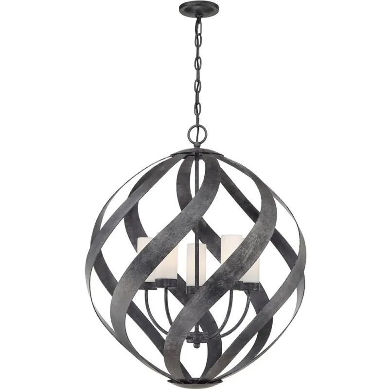 Saisonangebot Elstead Blacksmith Kronleuchter Außenbereich 5-flammig