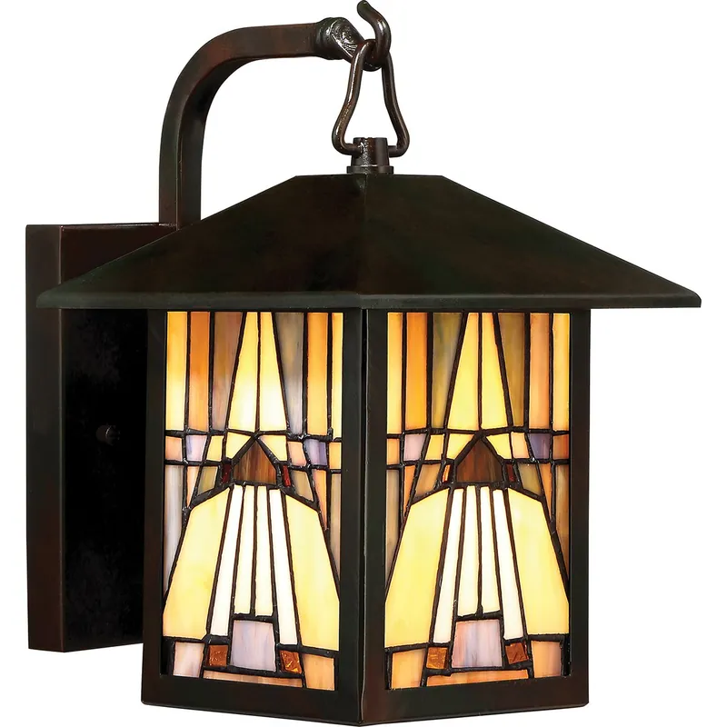 Billig Elstead Lighting Inglenook Wandleuchte Small 1-Light Bronze IP44 E27