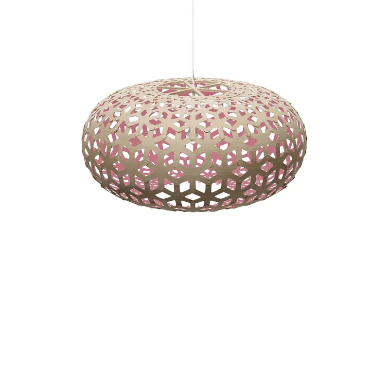 David Trubridge Snowflake Pendelleuchte Ø 100cm pink Neue Ware