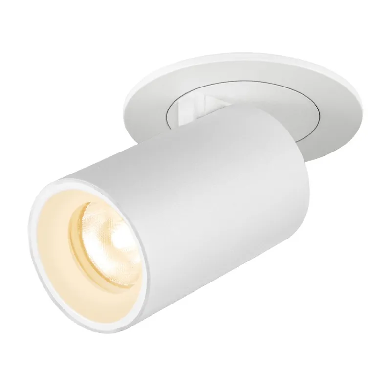 Billig SLV 1006898 NUMINOS® PROJECTOR XS Deckeneinbauleuchte 3000K 40° zylindrisch weiß
