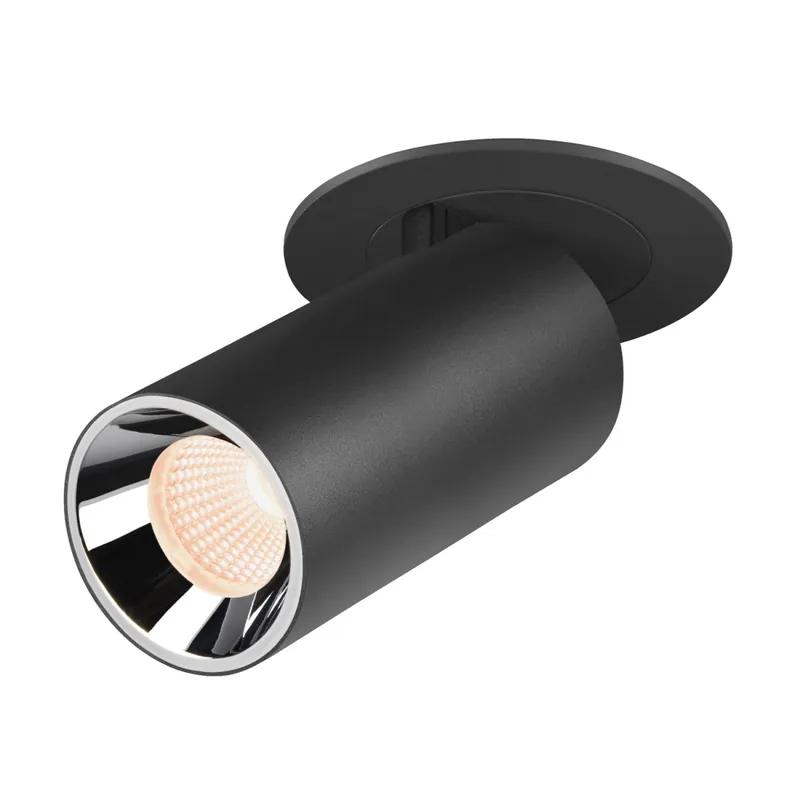 SLV 1006926 NUMINOS® PROJECTOR S Deckeneinbauleuchte 2700K 40° zylindrisch schwarz chrom Neuheit
