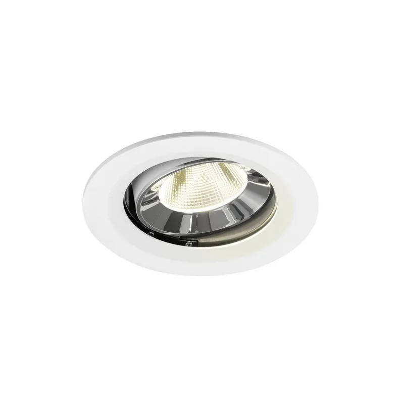 Billig SLV 1009702 NUMINOS® MOVE M Deckeneinbauleuchte 4000K 55° weiß chrom