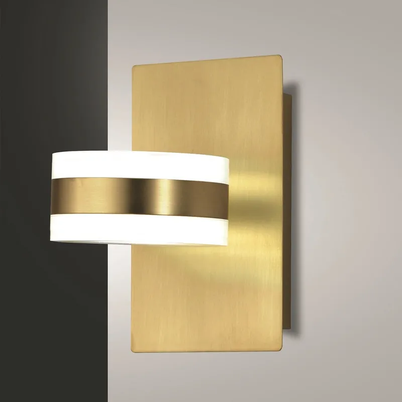Echt Fabas Luce 3239-21-119 LED Wandleuchte Dunk messing satiniert