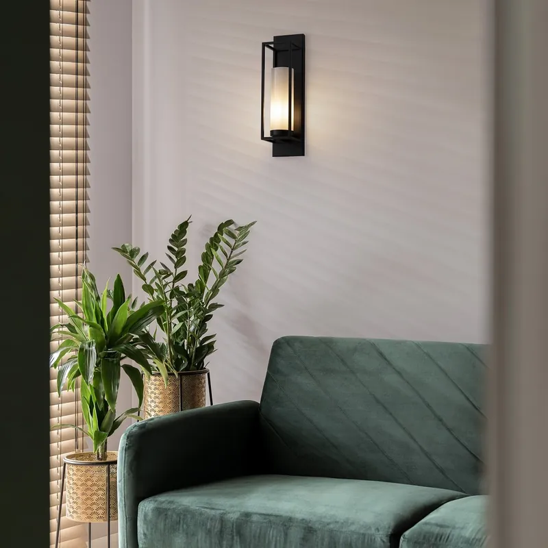 Highlight Nova Luce 9035973 JULIET Wandleuchte Schwarz E27