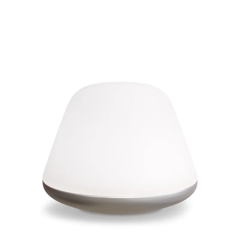 Echt Herstal Leuchten Tischleuchte Bloom L Silber Opal E27