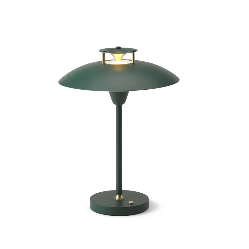 Halo Design 746071 LED Akku Tischleuchte Stepp 1-2-3 Dunkelgrün dimmbar IP54 Finale Aktion
