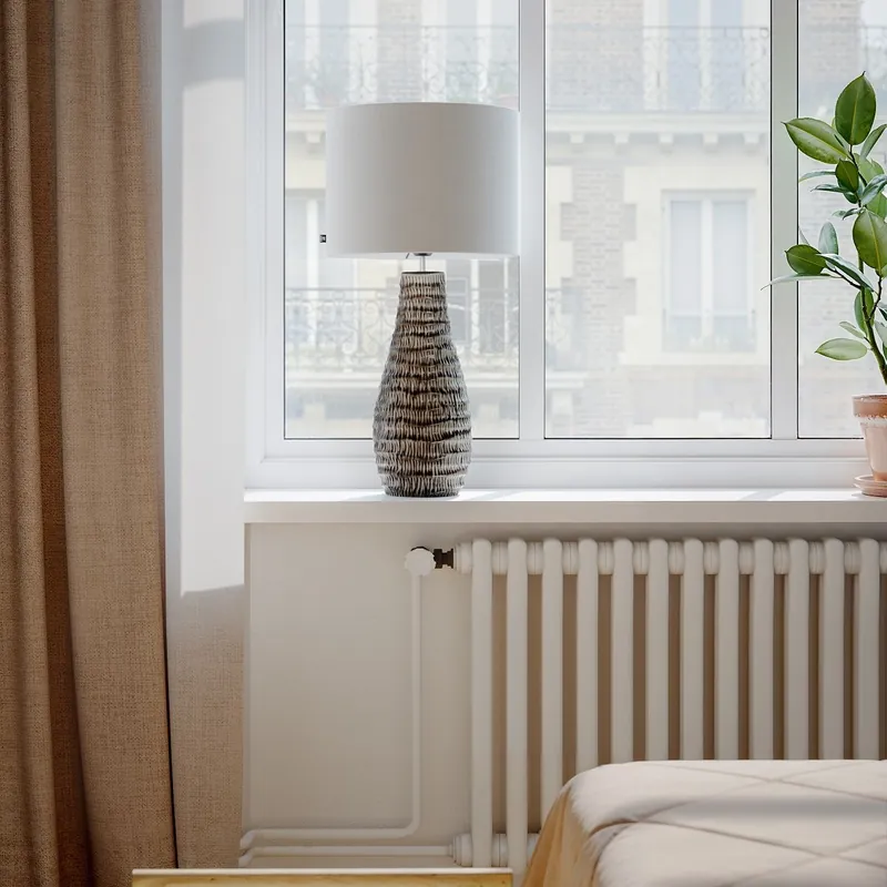 Ausverkauf By Rydéns 4002770-5500 Bartha 74 Tischleuchte braun beige