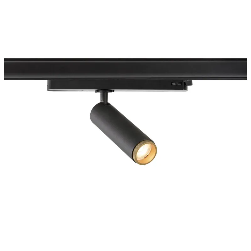 Sonderangebot SLV 1008442 GRIP! M 3-Phasen Spot zylindrisch 2700K 20W PHASE 42° schwarz gold