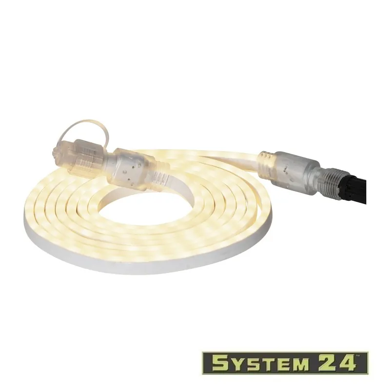 LED-Lichtschlauch System 24 Rope-Light 3m 180 warmweiße LEDs Echt