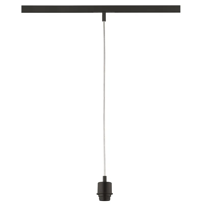 Fischer m6 HV-Track 6 No. 70322 Pendelleuchte ohne Glas E27 1x max. 40W sandschwarz Letzte Chance