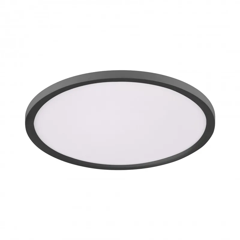 Expressversand JUST LIGHT 15571-18 FLAT LED Deckenleuchte schwarz 40cm CCT