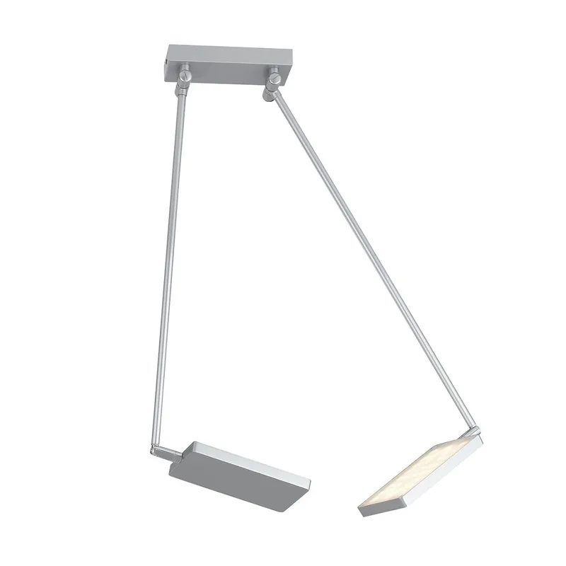Luce Ambiente Design LED Book PL GR Deckenleuchte 2-flammig Echt