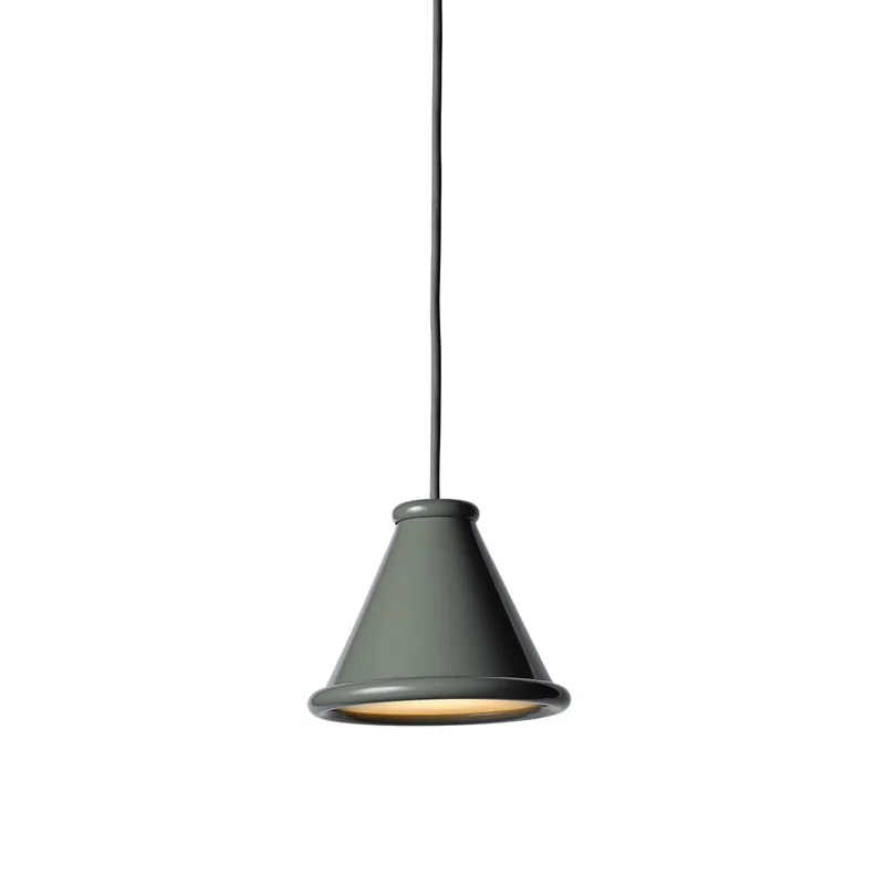 Markenprodukt Belid Pendelleuchte Belle 15cm Moosgrau 2700K