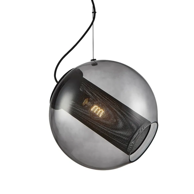 Halo Design 744008 Pendelleuchte Forty-five 35cm smoke Bestpreis