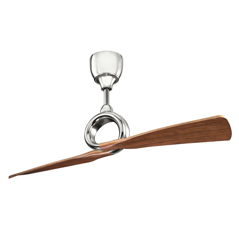 Wochenendangebot Elstead Lighting Link Deckenventilator Nickel poliert Walnuss