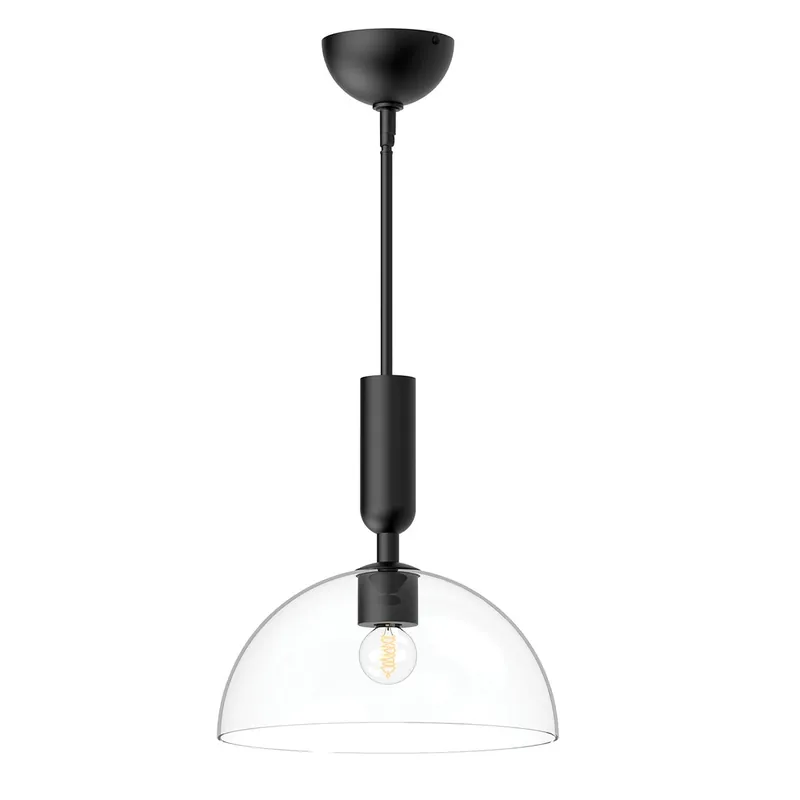 Sonderangebot Elstead Lighting Jude Pendelleuchte 1-flammig Mattschwarz