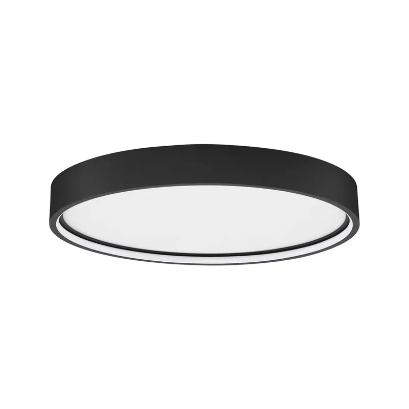 Nova Luce 9085231 OLAF LED Deckenleuchte 45cm 3000K Schwarz Garantierte Lieferung