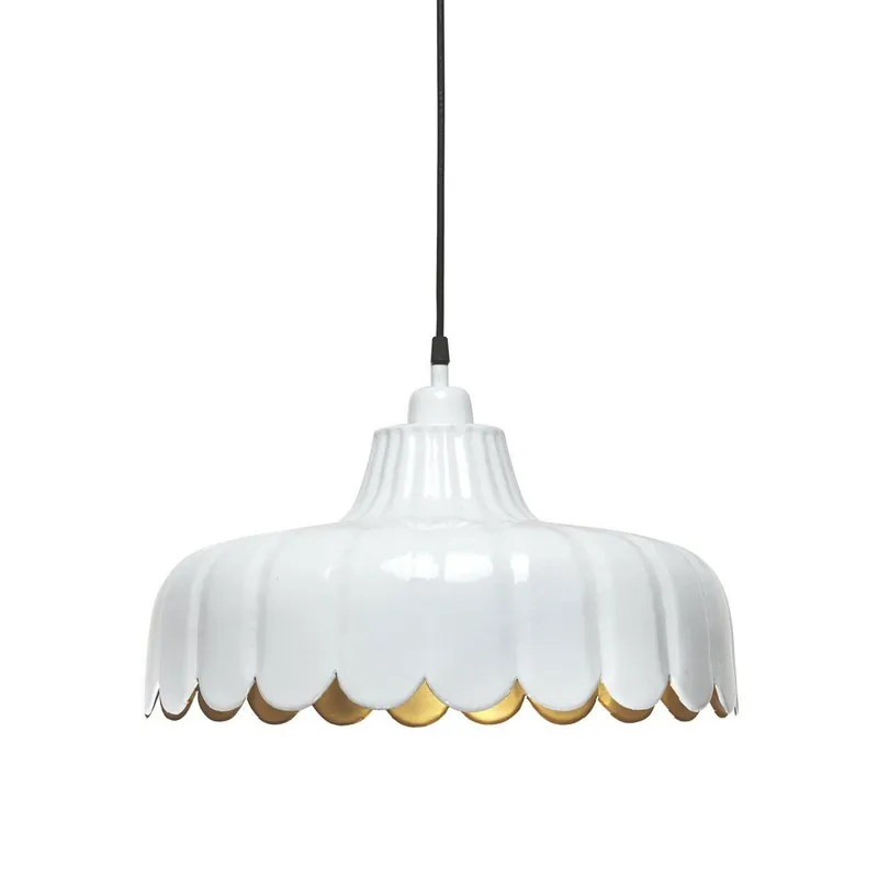 Sonderangebot PR Home 2834310 Pendelleuchte Wells weiß Gold 43cm