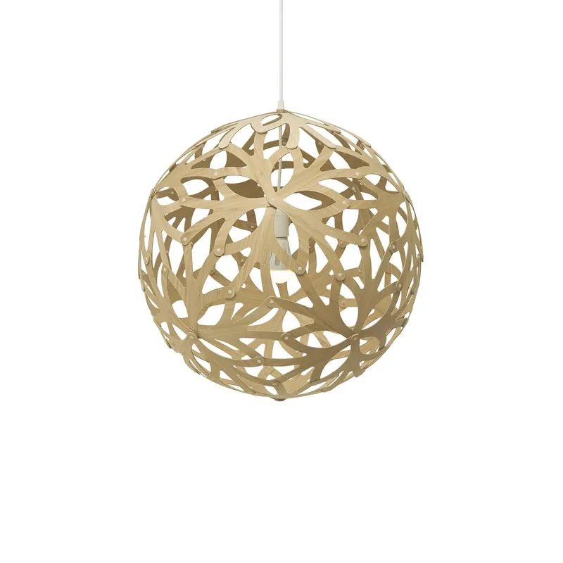 David Trubridge Floral Pendelleuchte Ø 80cm bambus Saisonangebot
