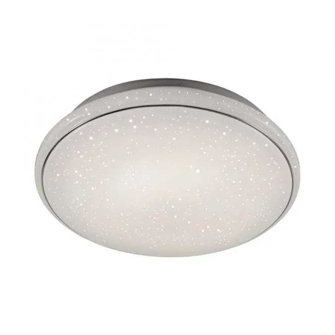 Zertifiziert LED Deckenleuchte Ø59cm rund Sternenhimmel Farbwechsel CCT Memoryfunktion