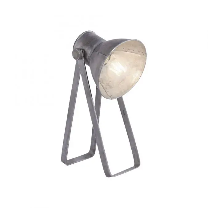 Tischleuchte, Eisenoptik, Industrial Stil, E27, Vintage, Retro Design Highlight