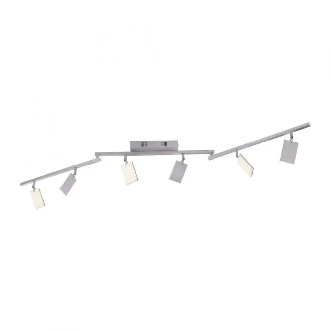Neuhaus PURE® LED Deckenstrahler PURE Mira, diamond (alu), 6-flammig, dimmbar, CCT Heißes Angebot