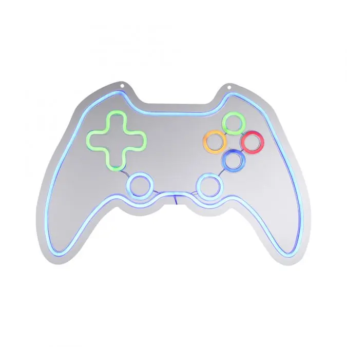 Rabatt LED Wandleuchte mehrfarbig Controller Gamepad USB Dekoration