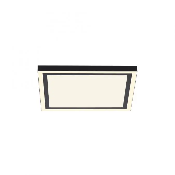 LED Deckenleuchte 30x30 schwarz dimmbar CCT steuerbar über App Expressversand